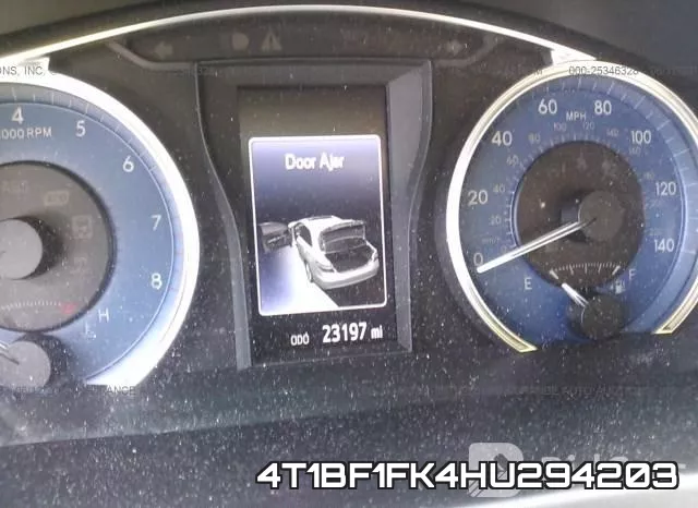 4T1BF1FK4HU294203 фото 8