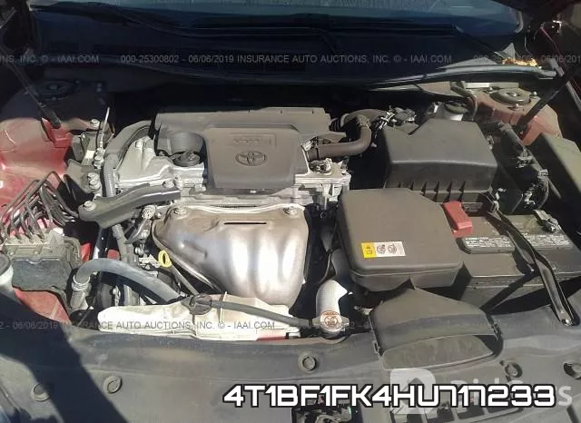 4T1BF1FK4HU717233 фото 2