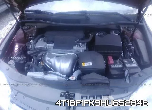 4T1BF1FK9HU652346 фото 2