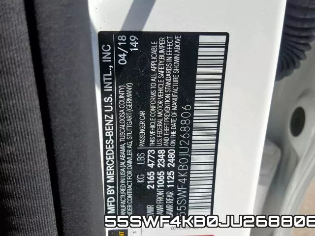 55SWF4KB0JU268806 фото 2