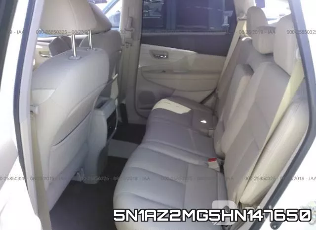 5N1AZ2MG5HN147650 фото 9