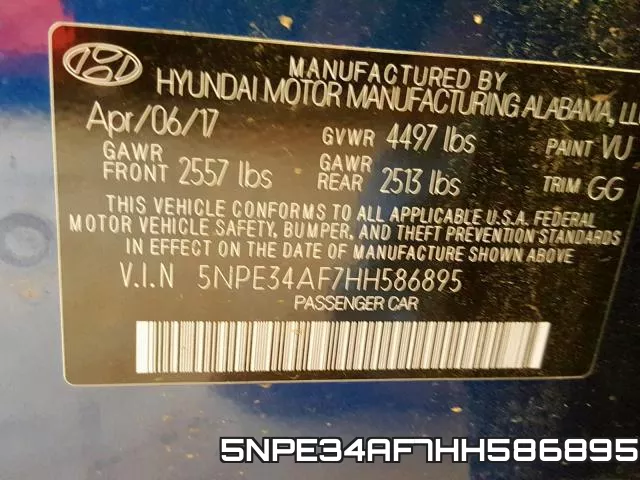 5NPE34AF7HH586895 фото 2