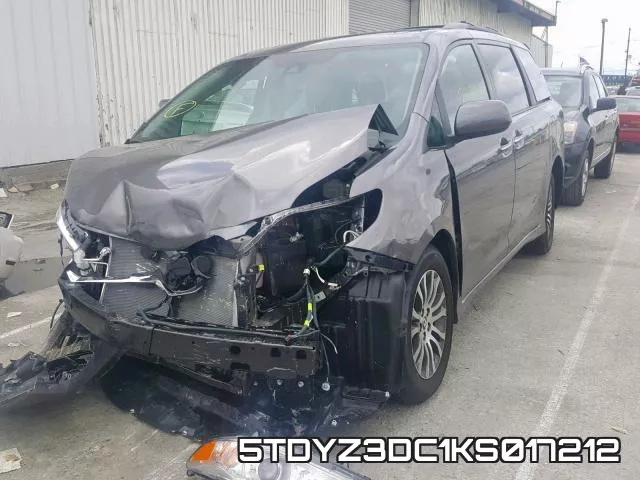 5TDYZ3DC1KS017212 фото 3