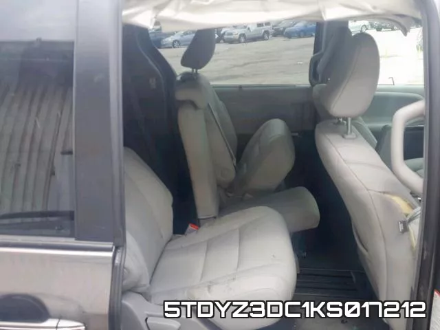 5TDYZ3DC1KS017212 фото 7