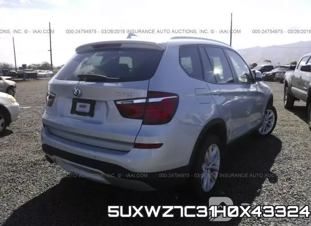 5UXWZ7C31H0X43324 фото 5