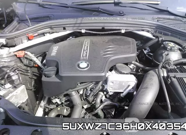 5UXWZ7C36H0X40354 фото 2