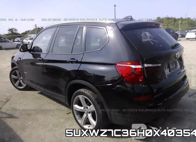 5UXWZ7C36H0X40354 фото 4