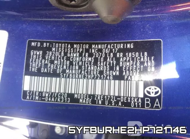 5YFBURHE2HP721746 фото 10