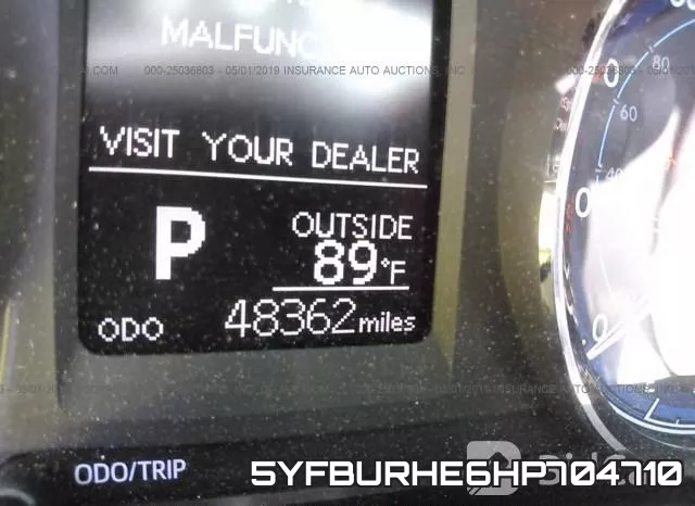 5YFBURHE6HP704710 фото 8