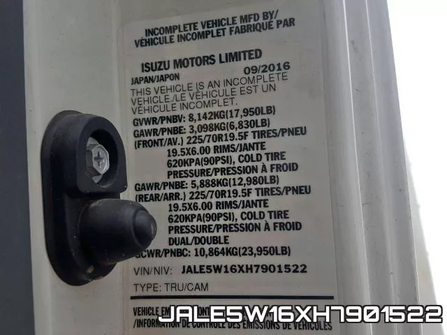 JALE5W16XH7901522 фото 2