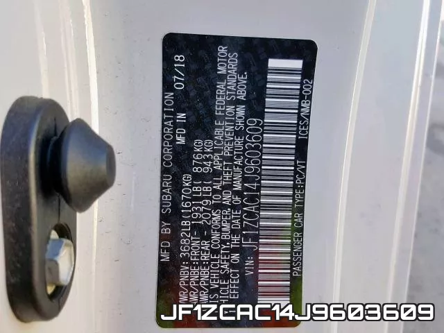 JF1ZCAC14J9603609 фото 2