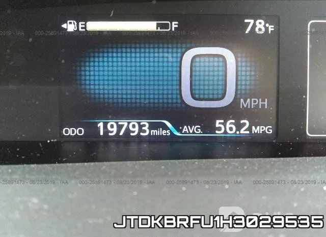 JTDKBRFU1H3029535 фото 8