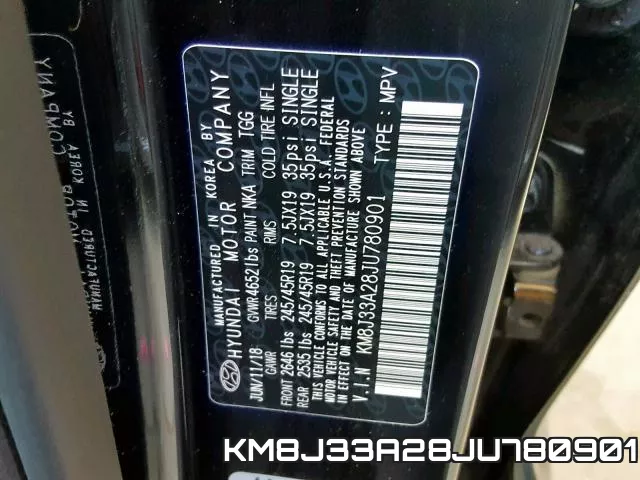 KM8J33A28JU780901 фото 2