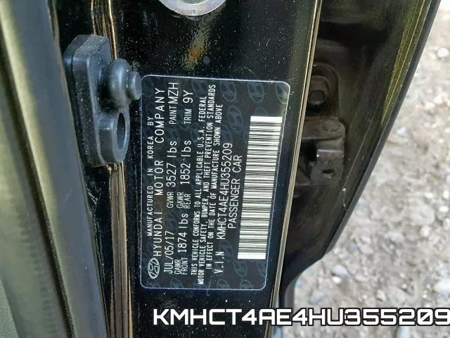 KMHCT4AE4HU355209 фото 2