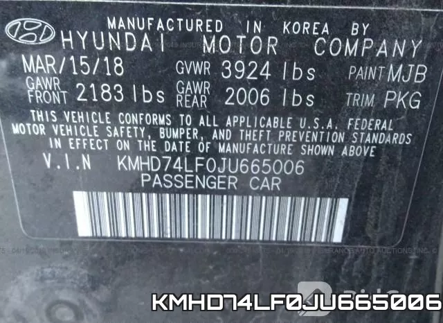 KMHD74LF0JU665006 фото 10