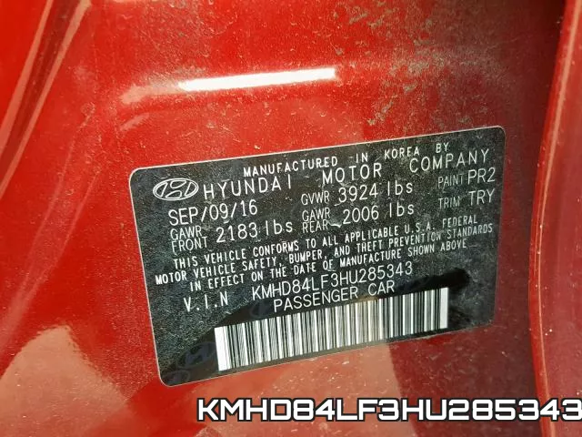 KMHD84LF3HU285343 фото 2