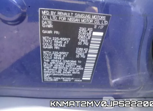 KNMAT2MV0JP522200 фото 10