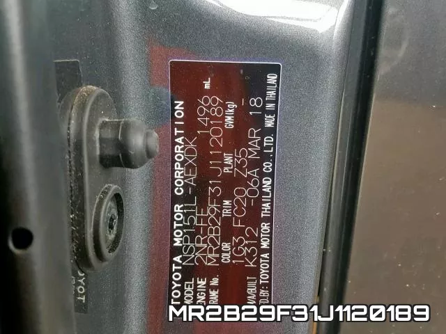 MR2B29F31J1120189 фото 2