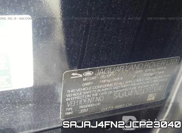SAJAJ4FN2JCP23040 фото 10