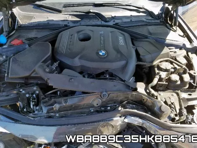 WBA8B9C35HK885476 фото 8