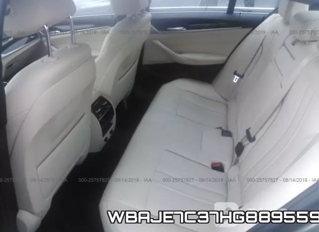 WBAJE7C37HG889559 фото 9