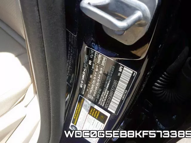 WDC0G5EB8KF573385 фото 2