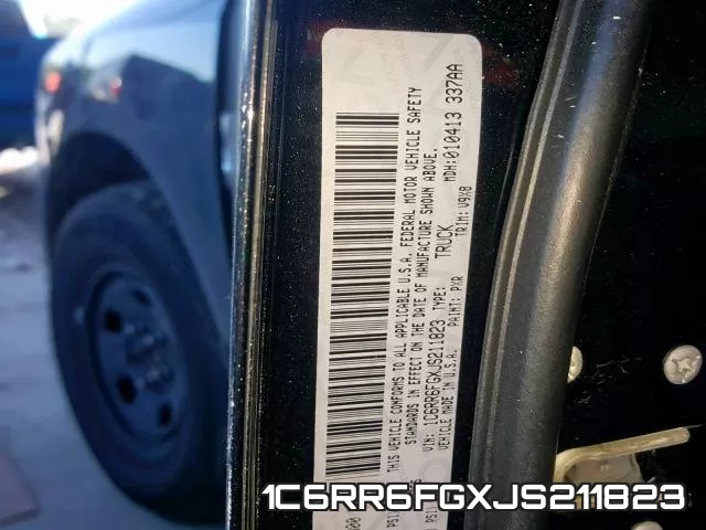 1C6RR6FGXJS211823 фото 2