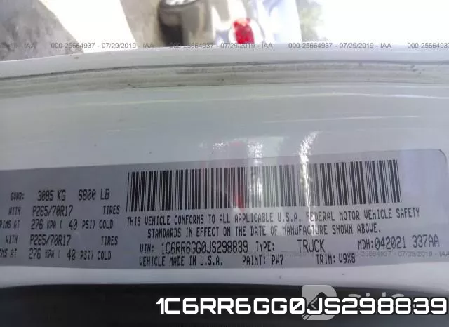 1C6RR6GG0JS298839 фото 10