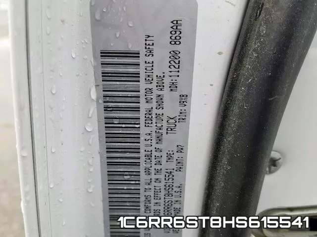 1C6RR6ST8HS615541 фото 2