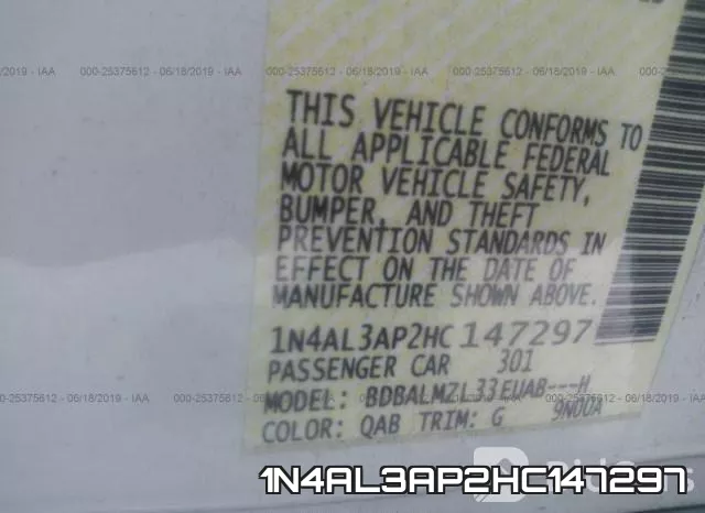 1N4AL3AP2HC147297 фото 10