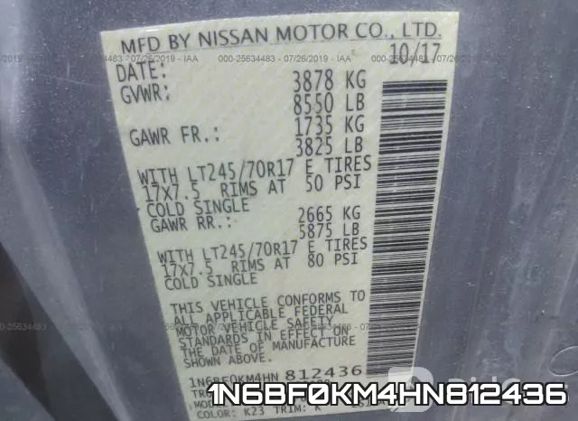 1N6BF0KM4HN812436 фото 10