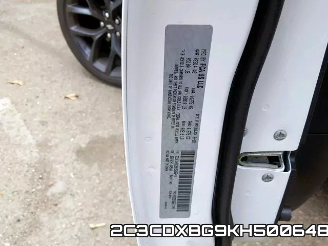 2C3CDXBG9KH500648 фото 2