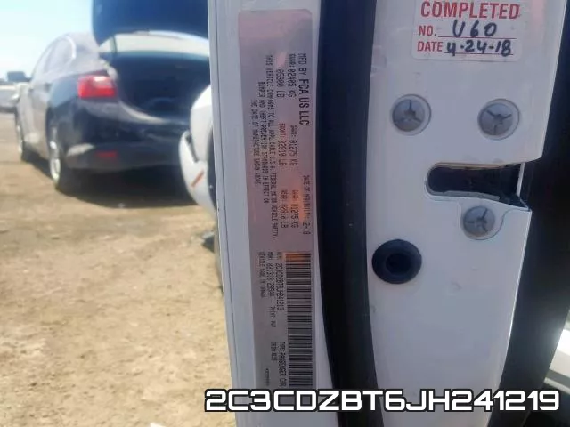 2C3CDZBT6JH241219 фото 2