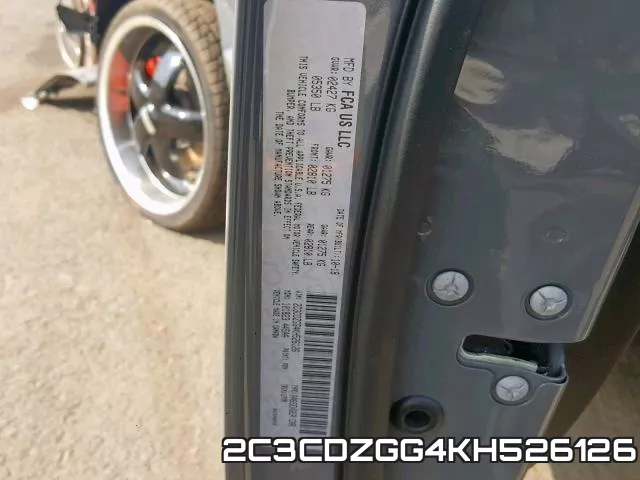 2C3CDZGG4KH526126 фото 2
