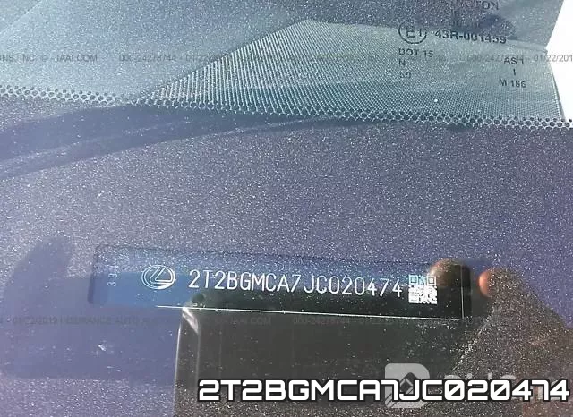 2T2BGMCA7JC020474 фото 10