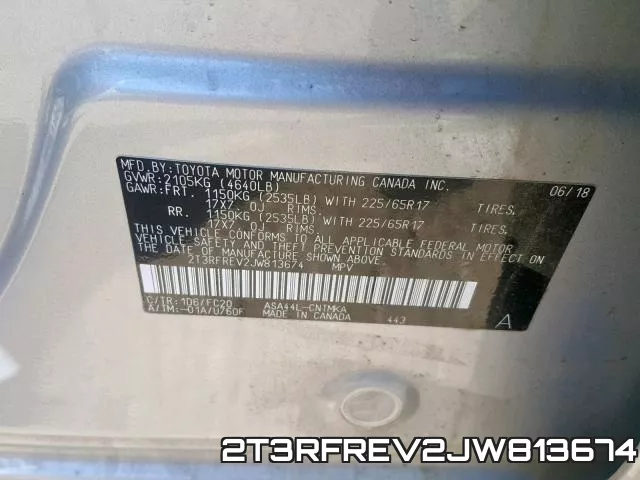 2T3RFREV2JW813674 фото 2