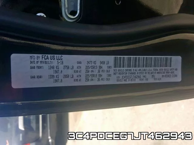 3C4PDCEG7JT462943 фото 2