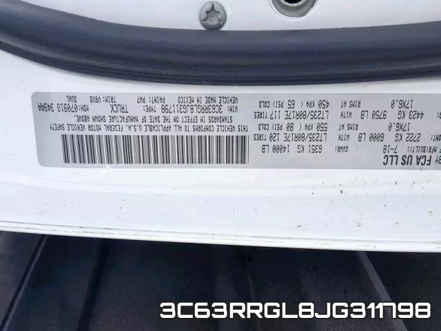 3C63RRGL8JG311798 фото 2