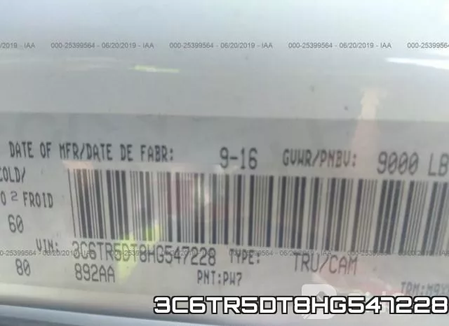 3C6TR5DT8HG547228 фото 10