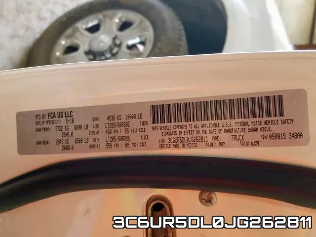 3C6UR5DL0JG262811 фото 2