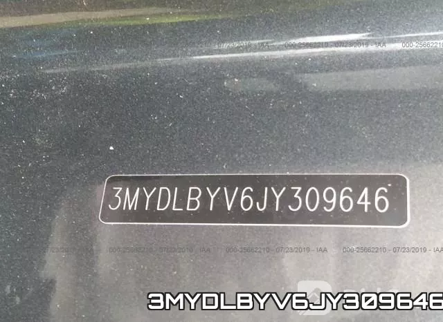 3MYDLBYV6JY309646 фото 10