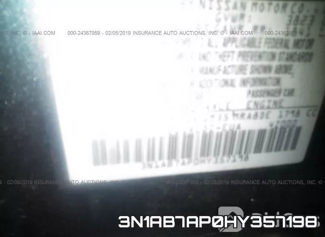 3N1AB7AP0HY357198 фото 10