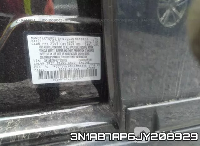 3N1AB7AP6JY208929 фото 10