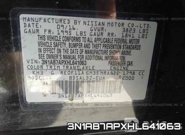 3N1AB7APXHL641063 фото 10