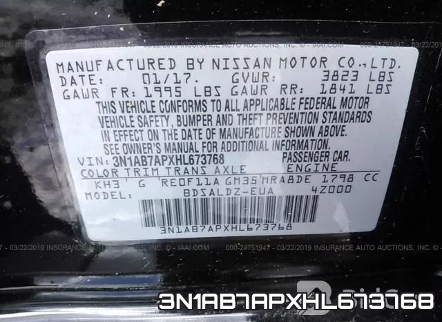 3N1AB7APXHL673768 фото 10