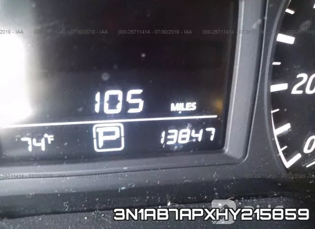 3N1AB7APXHY215859 фото 8