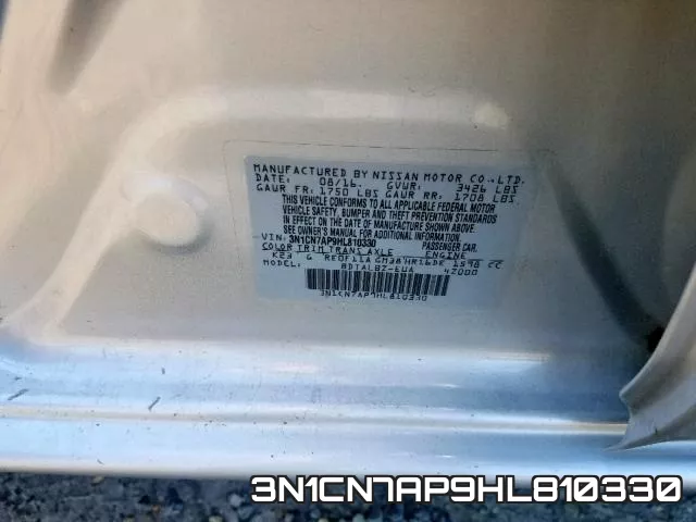 3N1CN7AP9HL810330 фото 2