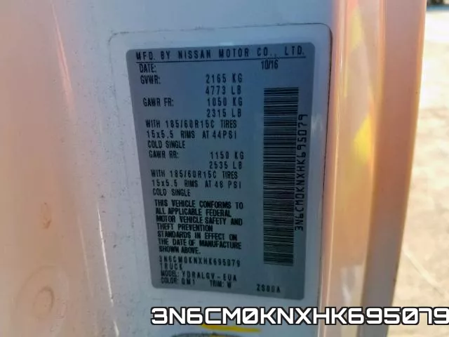 3N6CM0KNXHK695079 фото 2