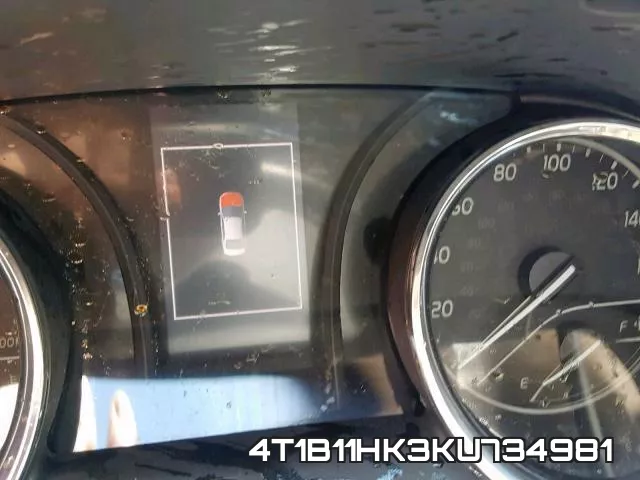 4T1B11HK3KU734981 фото 9