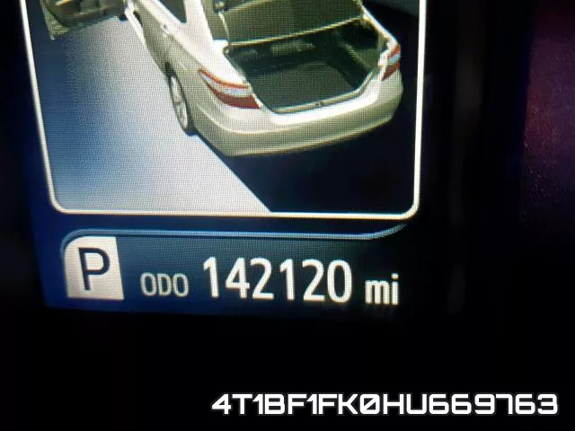 4T1BF1FK0HU669763 фото 9